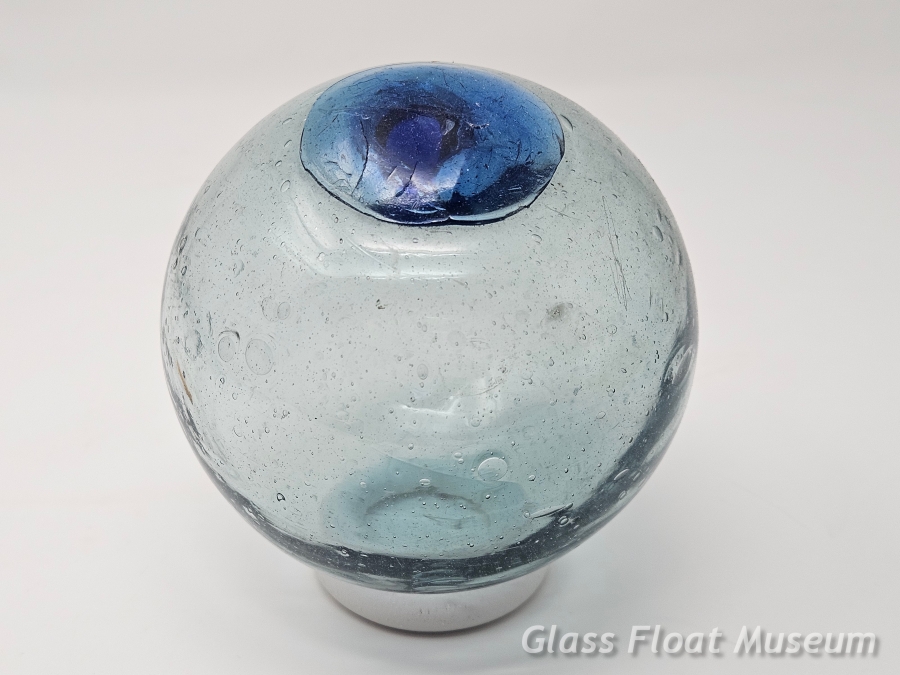 Blue Dot, 4 1/4 Inch