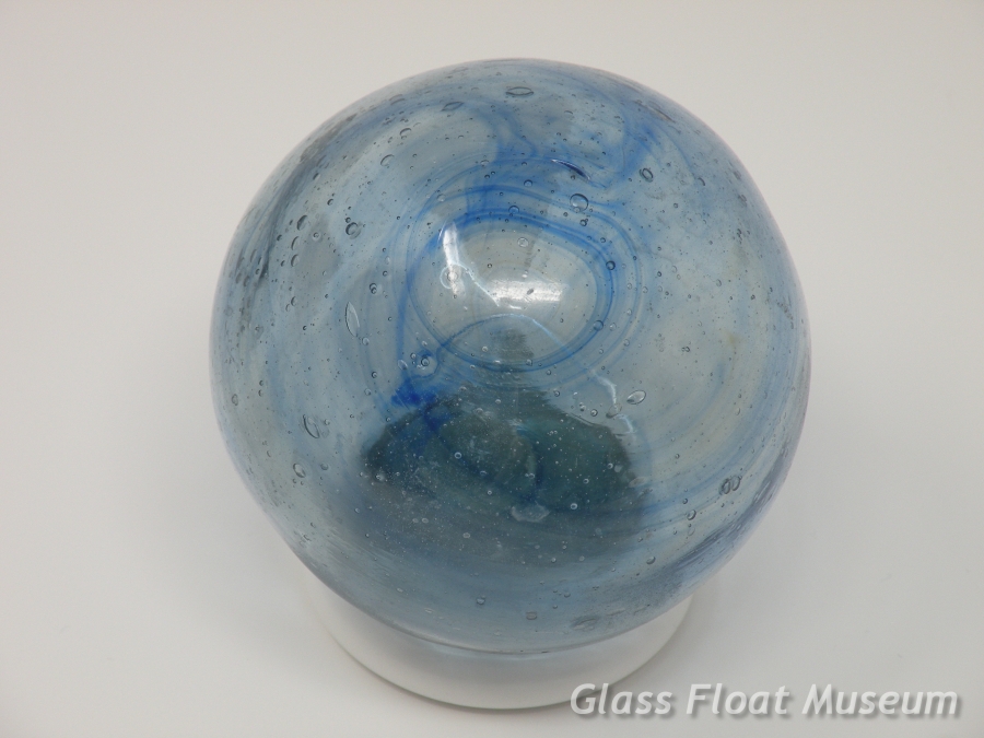 Blue Nebula Swirls, 3 1/2 Inch